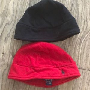 Ralph Lauren Beanies - Red and Black